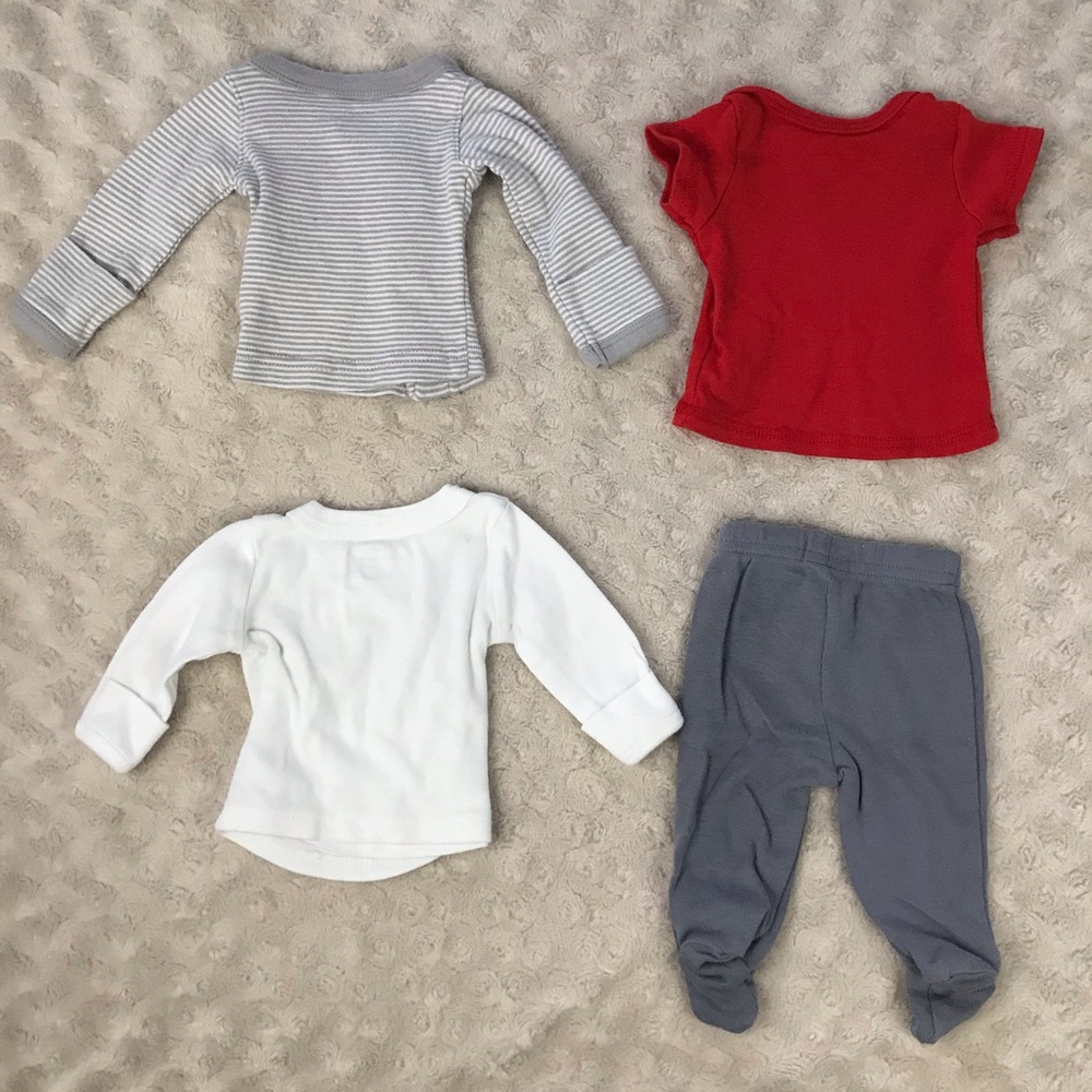 Preemie Baby Boy Bundle Carter’s Dinosaur - Picture 6 of 8